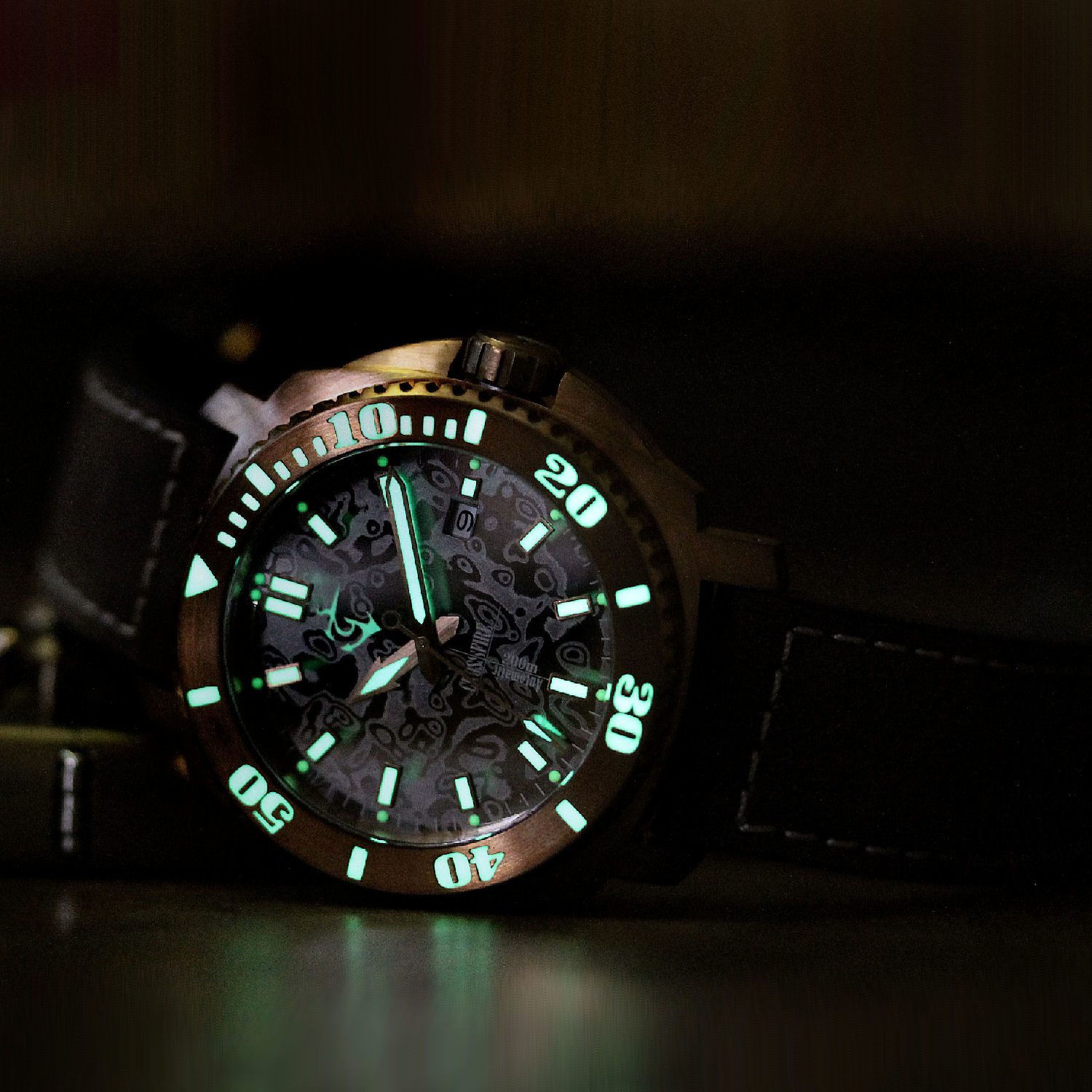 Vancouver Watch Co Bronze Crossfire Automatic // BRONZE4BIFROST Vancouver Watch Co. Touch