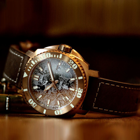 Vancouver Watch Co Bronze Crossfire Automatic // BRONZE-4-BIFROST