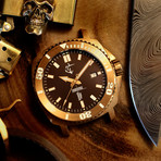 Vancouver Watch Co Bronze Crossfire Automatic // BRONZE-1-BROWN