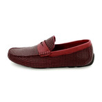 Puzzle Loafers // Burgundy (Euro: 40)