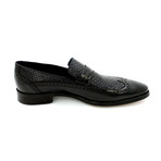 Matte Leather Dress Shoes // Black (Euro: 44)