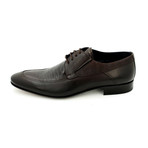 Textured Dress Shoes // Brown (Euro: 39)