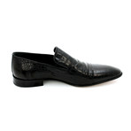 Croco Dress Shoes // Black (Euro: 44)