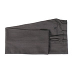 Wool Herringbone Slim Fit Suit // Gray (US: 50R)