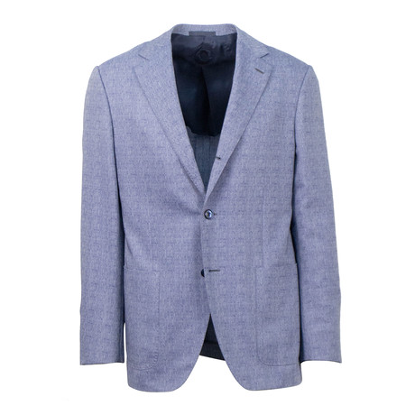3 Roll 2 Button Slim Fit Suit // Blue (US: 44S)