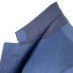 Wool 3 Roll 2 Button Classic Fit Suit // Blue (US: 44S)