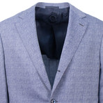 3 Roll 2 Button Slim Fit Suit // Blue (US: 44S)