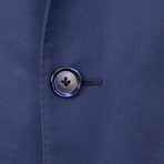 Cotton 3 Roll 2 Button Classic Fit Suit // Blue (US: 56R)