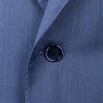 Wool 3 Roll 2 Button Classic Fit Suit // Blue (US: 44S)