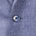 3 Roll 2 Button Slim Fit Suit // Blue (US: 44S)