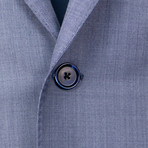 Wool 3 Roll 2 Button Slim Fit Suit V2 // Blue (US: 50R)