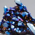 Genuine Cobalt Aura Quartz Cluster