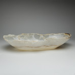 Large Natural Polished Onyx Canoe Bowl from Mexico // III