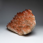 Natural Red Calcite Crystal Cluster from China