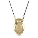 Amphora Necklace // Bronze (20")