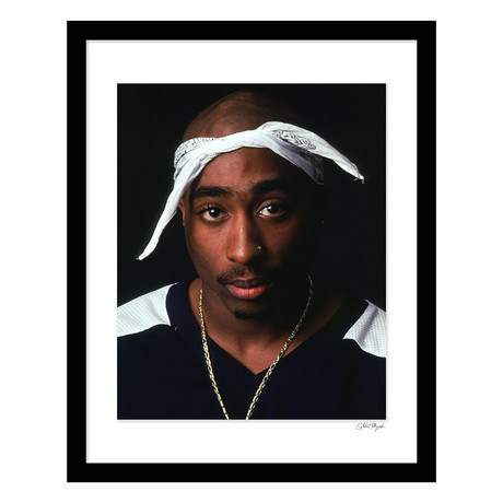 Tupac Photo Wall Decor (12"W x 16"H x 2"D)