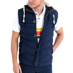 Caspar Vest // Petrol (4XL)