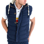 Caspar Vest // Petrol (4XL)