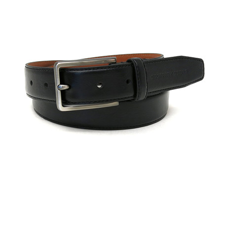 Dress Belt with Single Loop // Black (32)