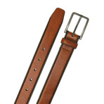 Dress Belt with Single Loop // Tan (38)