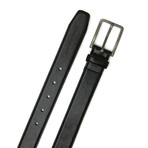 Dress Belt with Single Loop // Black (42)