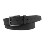 Big and Tall Casual Belt // Black (50/52)