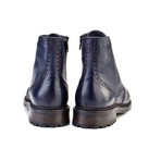 Michael Boots // Navy (Euro: 43)