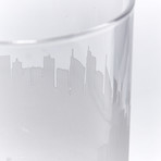 City Skyline Bar Glasses // Set of 4 // Sydney