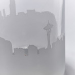 Luigi Bormioli Classico Collection // City Skyline Decanter // Seattle