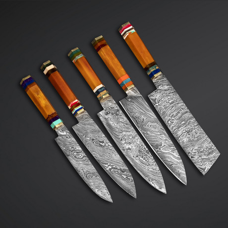 Chef Knives //  Set Of 5 PCS // 23