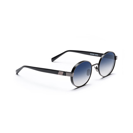 Men's Eclipse 04 Sunglasses // Black + Navy