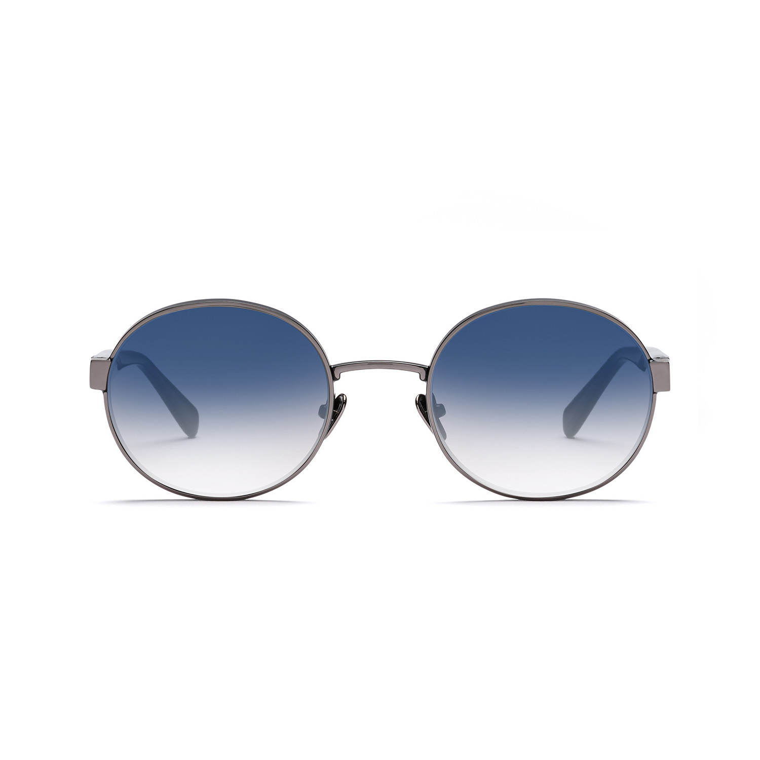 Men's Eclipse 04 Sunglasses // Black + Navy Westward Leaning Touch