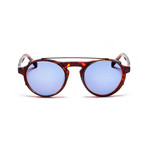 Unisex Dyad 05 Sunglasses // Tortoise + Copper Blue