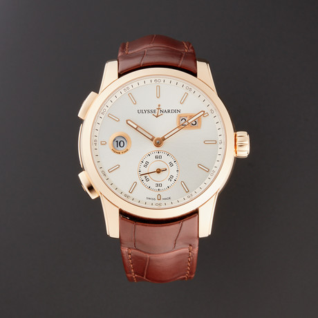 Ulysse Nardin Dual Time Manufacture Automatic // 3346-126/91 TANG // Unworn