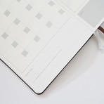 CNCPTS Notebook // 52 Week Planner + Sticky Pad Set (Tan)