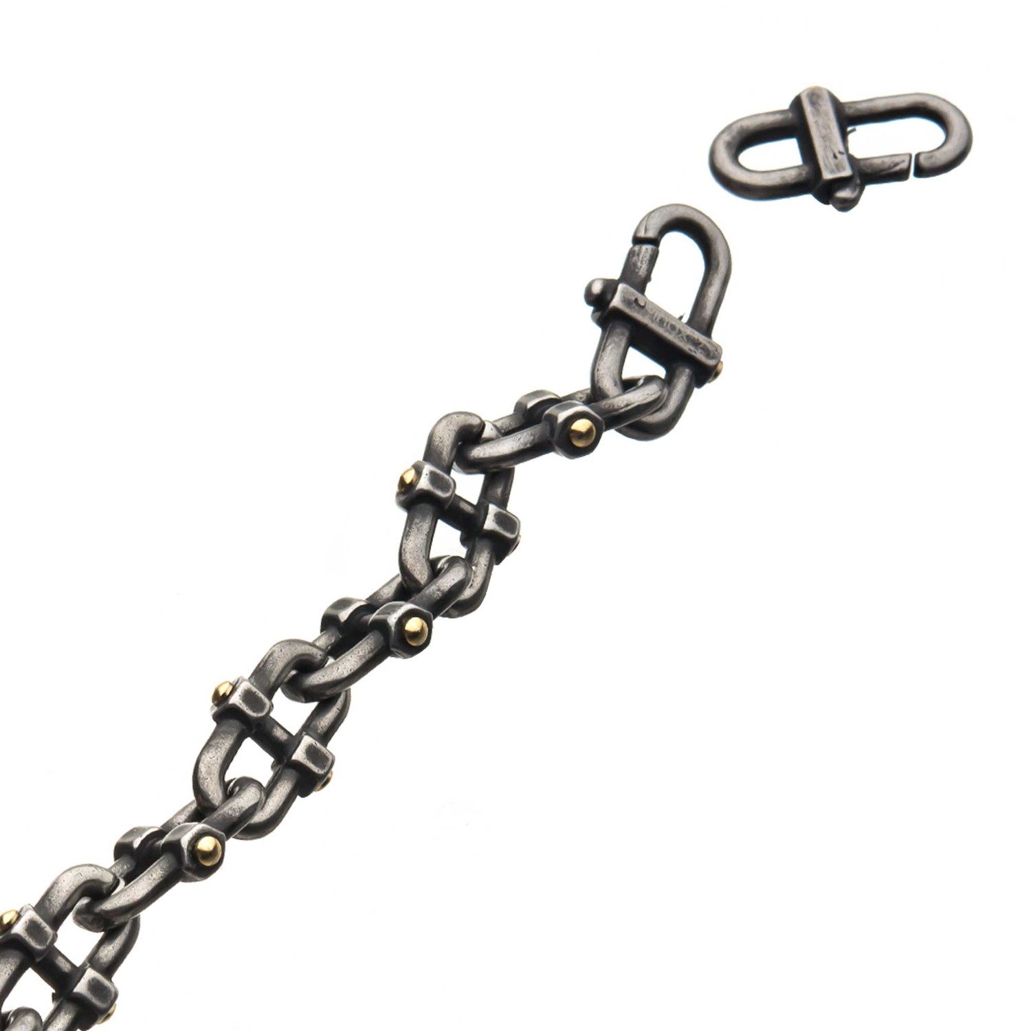 Stainless Steel Antique Distressed Mariner Chain Bracelet I - SalesOne ...