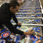 The Wait Is Over // Chicago Cubs World Series 2016 // Original Multi Autographed