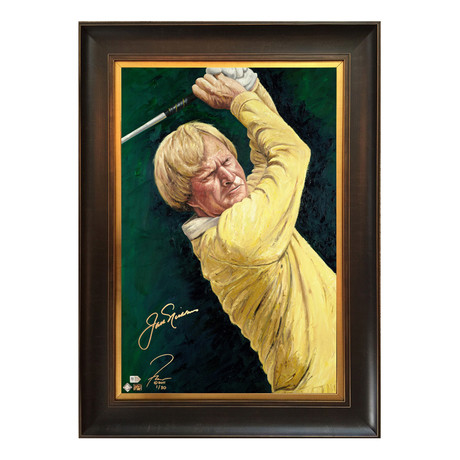 Staring Down The Flag // Jack Nicklaus // Autographed