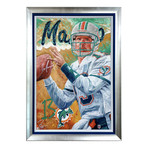 Fear Factor // Dan Marino Original // Oil Painting // Autographed by Marino