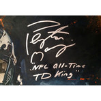 The Mad Scientist // Peyton Manning (Broncos) // Original Oil Painting // Autographed by Manning