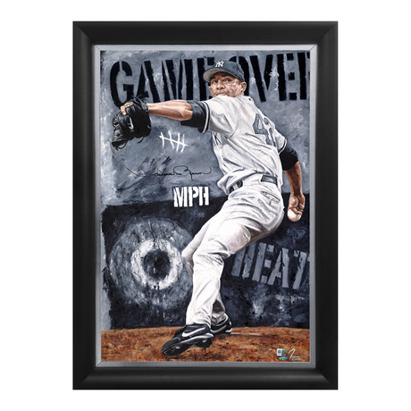 Game Over // Mariano Rivera 1 // Original Autographed by Rivera