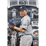 Unanimous // Mariano Rivera 2 HOF // Autographed