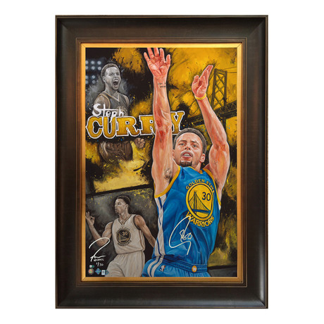 Rain Man // Steph Curry // Autographed