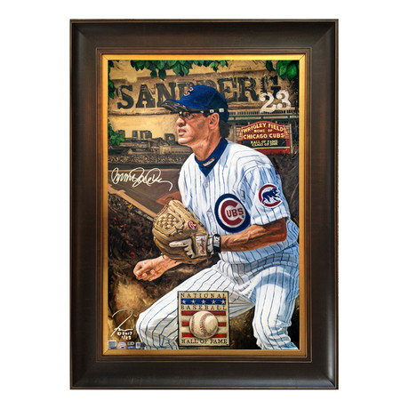 Second To None // Ryne Sandberg HOF // Autographed