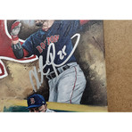 Damage Done // Red Sox World Series 2018 // Multi Autographed