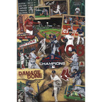 Damage Done // Red Sox World Series 2018 // Multi Autographed