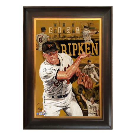 Marathon Man // Cal Ripken Jr. // Autographed Artist Proof