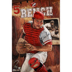 Guardian Of CinCity // Johnny Bench // Autographed