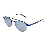 Unisex AOM003N Sunglasses // Blue + White