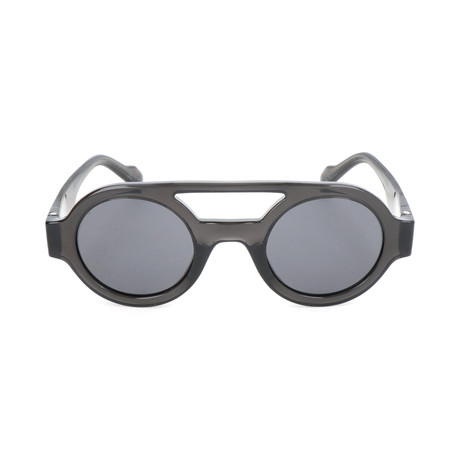 Unisex AOG001 Sunglasses // Semi-Transparent Black